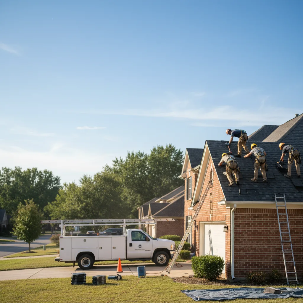 Roof Repair in Lansford